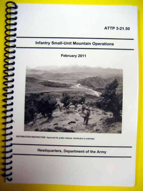 ATTP 3-21.50 Small Unit Mountain Operations - Click Image to Close